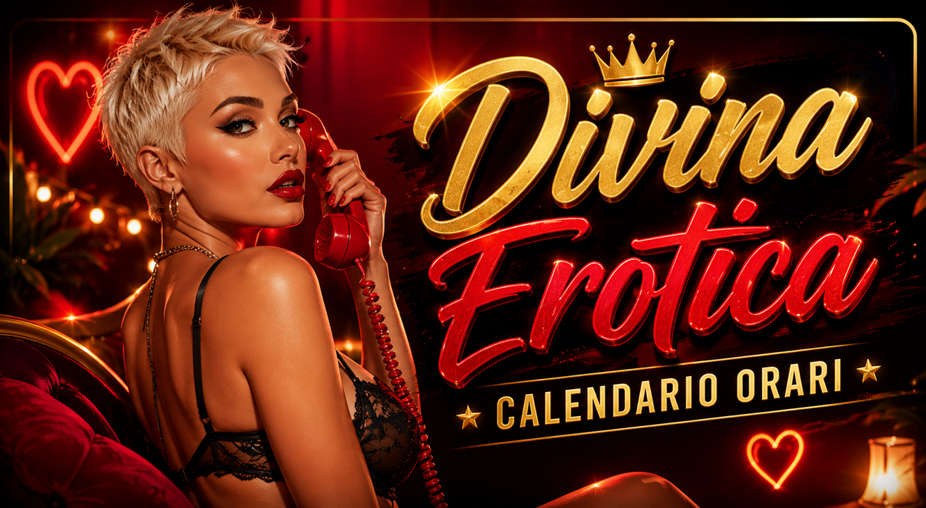 Divina Erotica calendario orari live show su StripChat